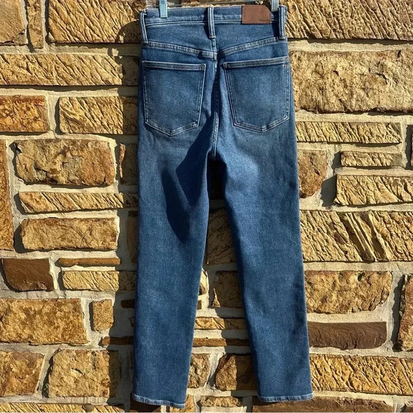 Women’s Madewell The Perfect Vintage Jean in Maplewood Wash High waist Mom Jeans - Picture 5 of 16